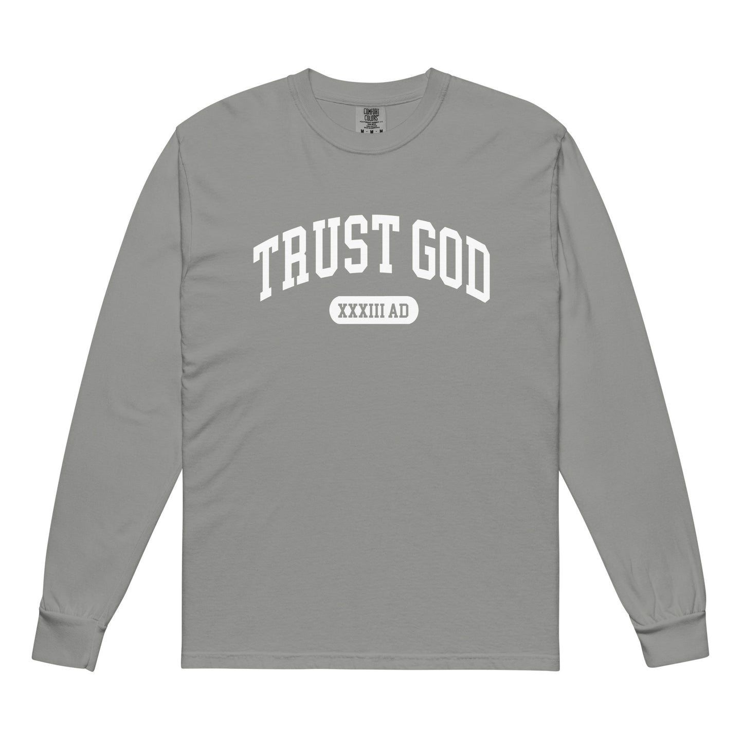 Garment-dyed Heavyweight University Long Sleeve