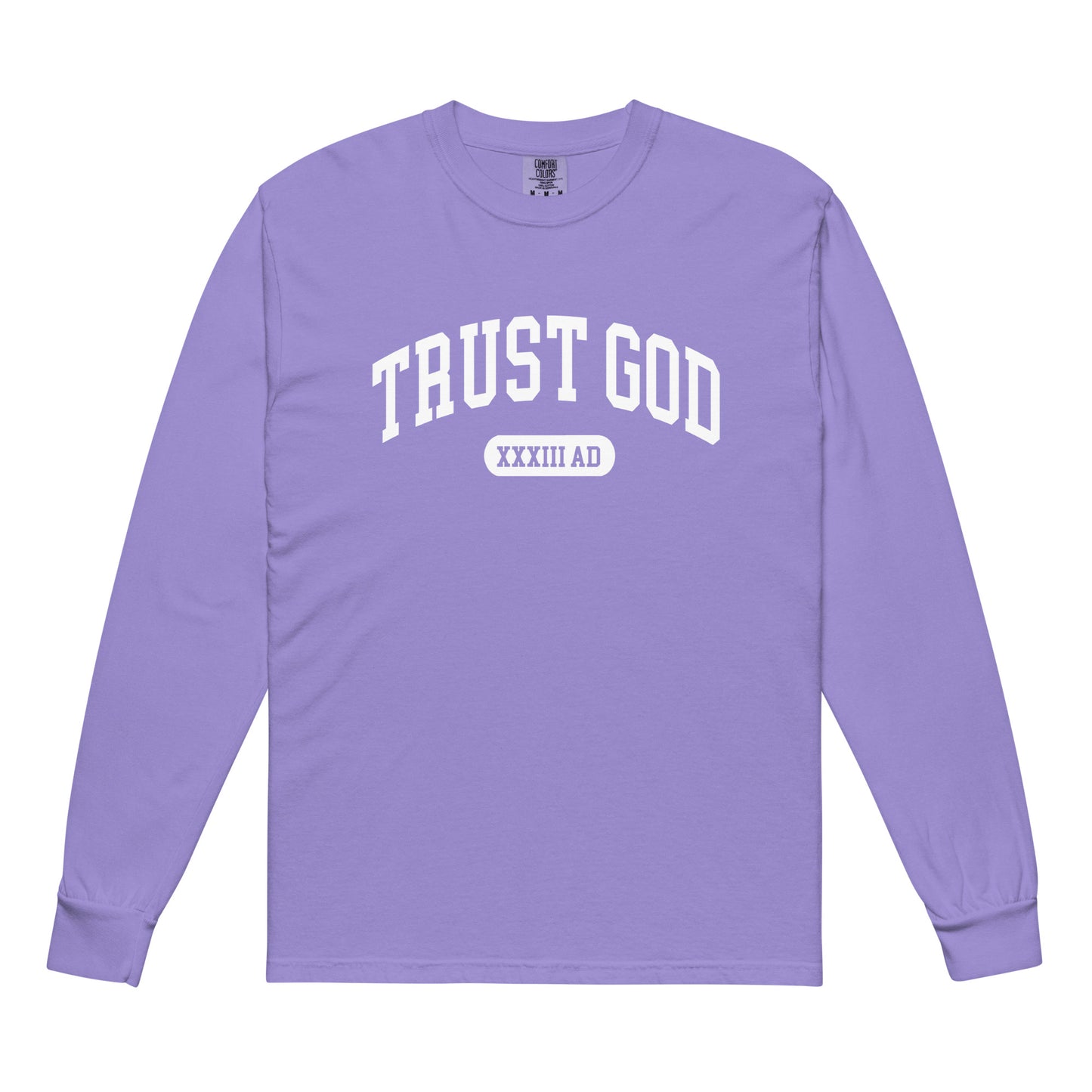 Garment-dyed Heavyweight University Long Sleeve